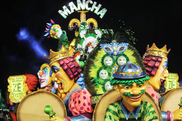 Desfile da escola de samba Mancha Verde pelo grupo especial, no sambódromo do Anhembi, em Sao Paulo, no segundo dia dos desfiles - 25/02/2017 Desfile da escola de samba Mancha Verde pelo grupo especial, no sambódromo do Anhembi, em Sao Paulo, no segundo dia dos desfiles - 25/02/2017