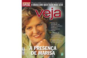 Capa VEJA - Marisa Letícia Lula da Silva - 21/05/2003