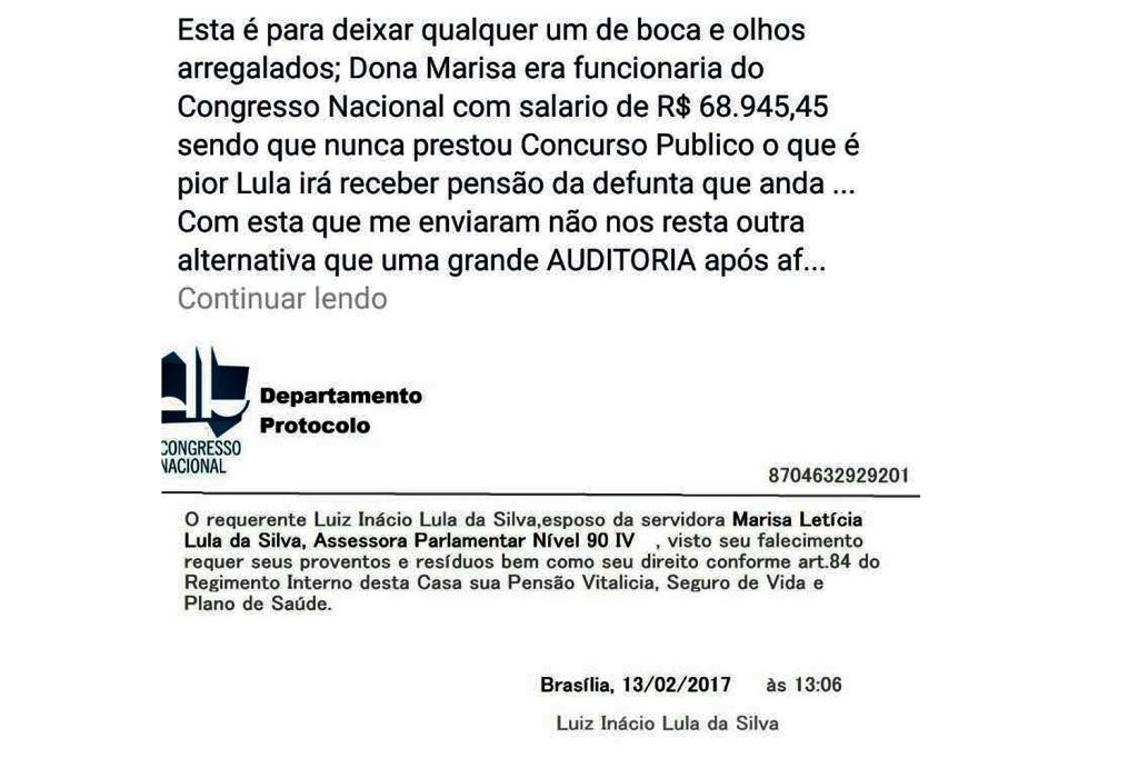 Protocolo - Lula