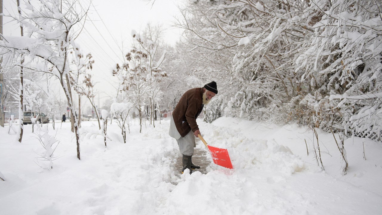 Nevasca no Afeganistão