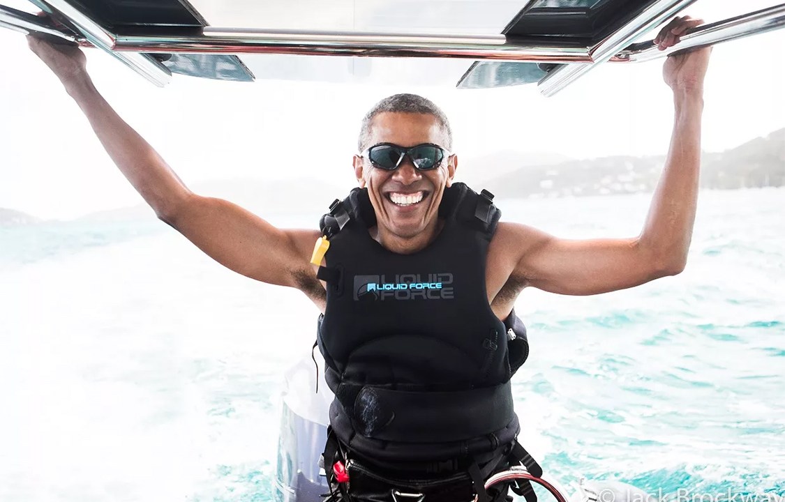Obama tira férias nas Ilhas Virgens Britânicas