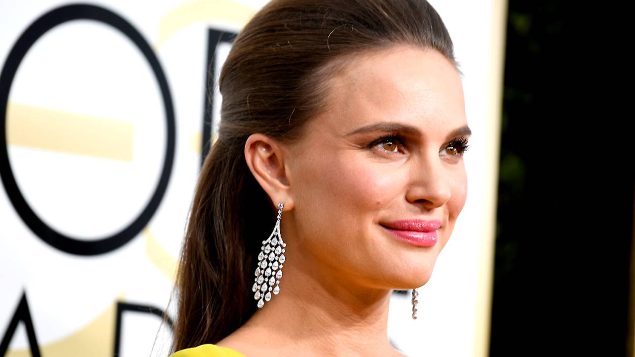Natalie Portman no 74°Golden Globes