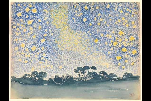 Landscape with Stars, de Henri-Edmond Cross