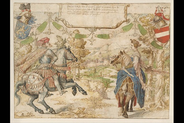Otto, Count of Nassau and his Wife Adelheid van Vianen, de Bernard Van Orley