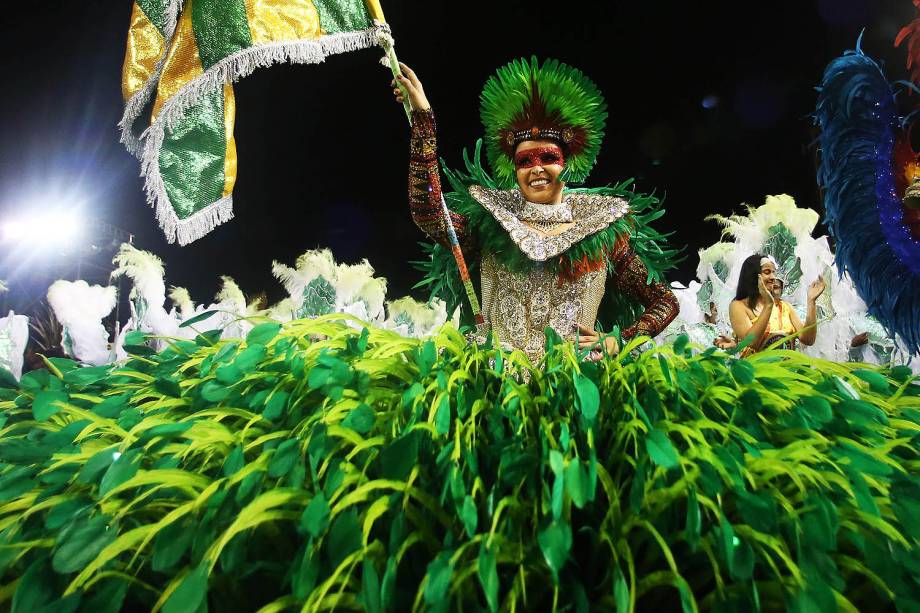 Desfile da escola de samba Unidos do Peruche, no Sambódromo do Anhembi, em São Paulo (SP) - 26/02/2017