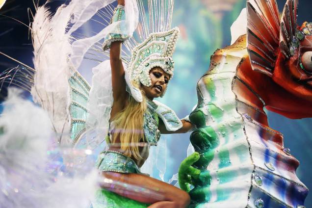 Desfile da escola de samba Unidos do Peruche, no Sambódromo do Anhembi, em São Paulo (SP) - 26/02/2017 Desfile da escola de samba Unidos do Peruche, no Sambódromo do Anhembi, em São Paulo (SP) - 26/02/2017