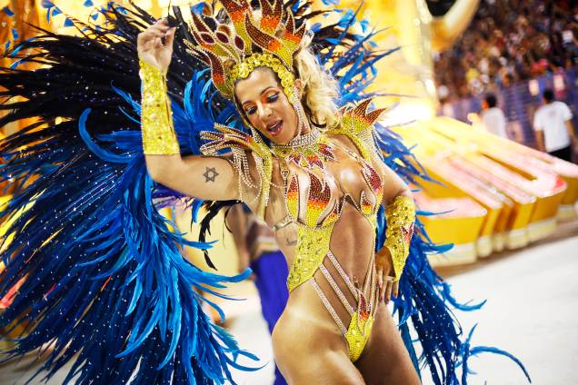 União da Ilha do Governador é a primeira escola a desfilar na segunda noite do Carnaval carioca  - 27/02/2017