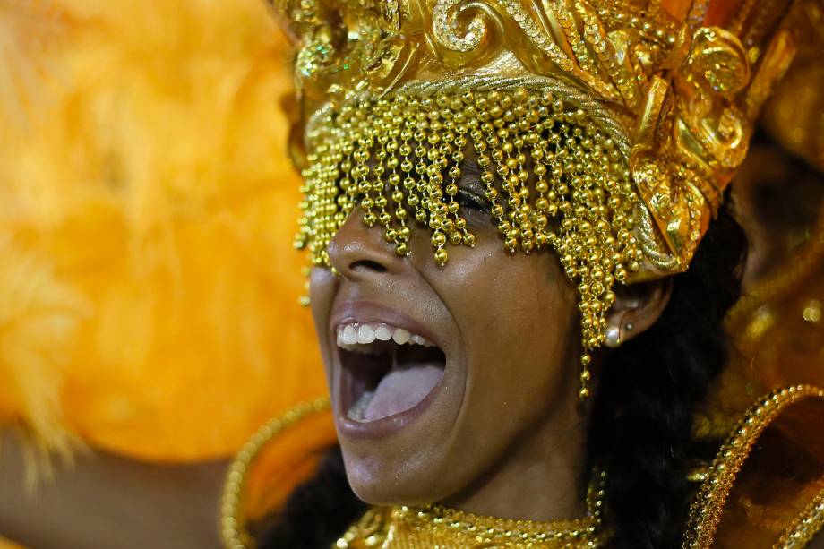 Desfile da escola de samba Portela, no Sambódromo da Marquês de Sapucaí, no Rio de Janeiro (RJ) - 28/02/2017