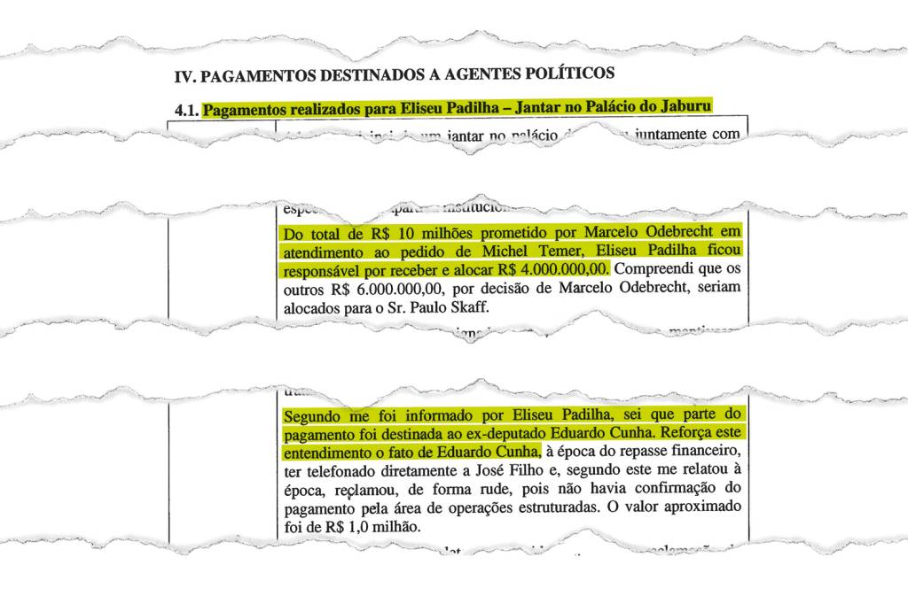 CAIXA DOIS: o ex-executivo da Odebrecht contou como a empresa repassou 10 milhões de reais ao PMDB a pedido de Temer