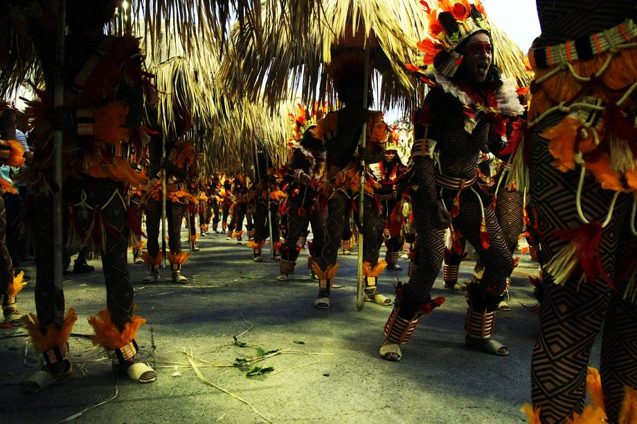 Desfile da escola de samba  Beija-Flor de Nilópolis no Sambódromo da Marquês de Sapucaí, no Rio de Janeiro (RJ) - 27/02/2017