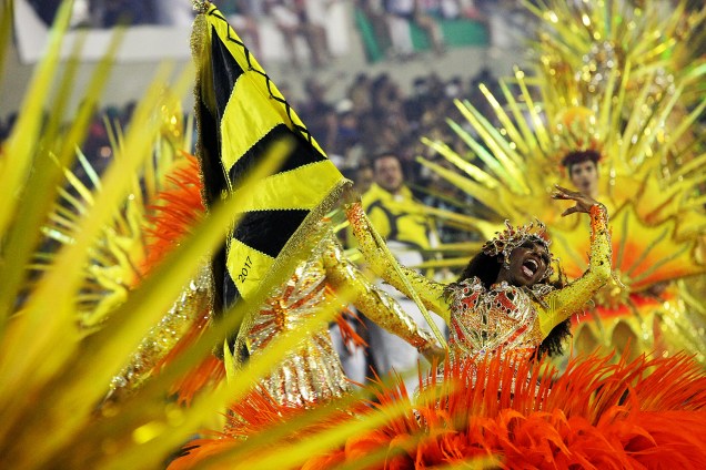 Desfile da escola de samba São Clemente, no Sambódromo da Marquês de Sapucaí, no Rio de Janeiro (RJ) - 28/02/2017