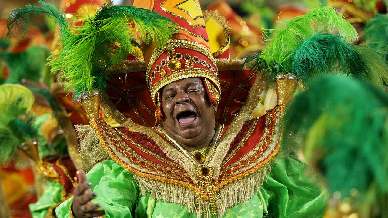 Desfile da escola de samba Mocidade Independente de Padre Miguel