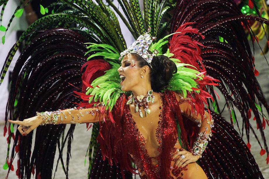 Desfile da escola de samba Acadêmicos do Grande Rio, no Sambódromo da Marquês de Sapucaí, no Rio de Janeiro (RJ) - 26/02/2017