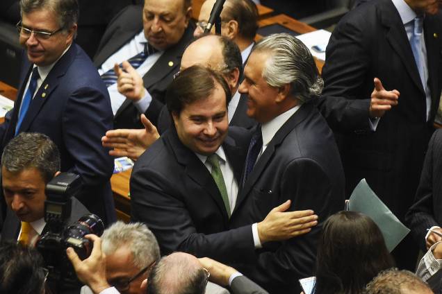 Rodrigo Maia (DEM-RJ), que concorre ao cargo de presidente da Câmara, em Brasília (DF) - 02/02/2017 Rodrigo Maia (DEM-RJ), que concorre ao cargo de presidente da Câmara, em Brasília (DF) - 02/02/2017