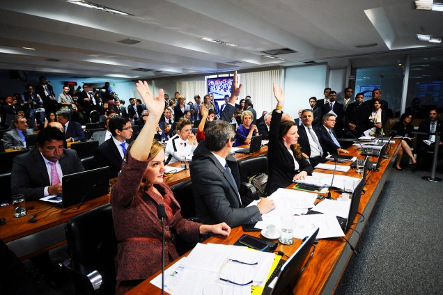 A Comissão de Constituição, Justiça e Cidadania (CCJ) sabatina Alexandre de Moraes, indicado pelo presidente Michel Temer para o cargo de ministro do Supremo Tribunal Federal (STF)