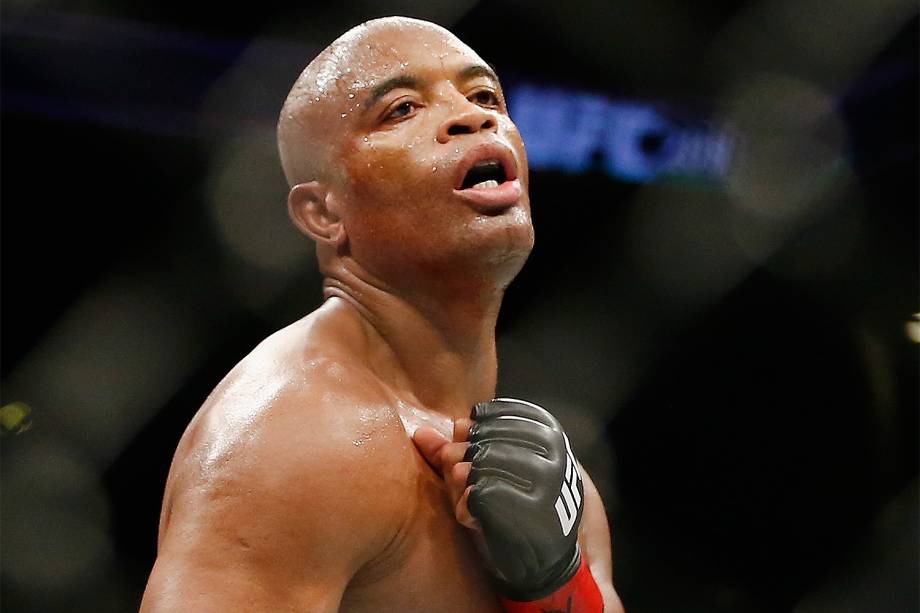 Anderson Silva quebra jejum ao vencer Brunson em evento no Brooklyn, Nova York - 12/02/2017