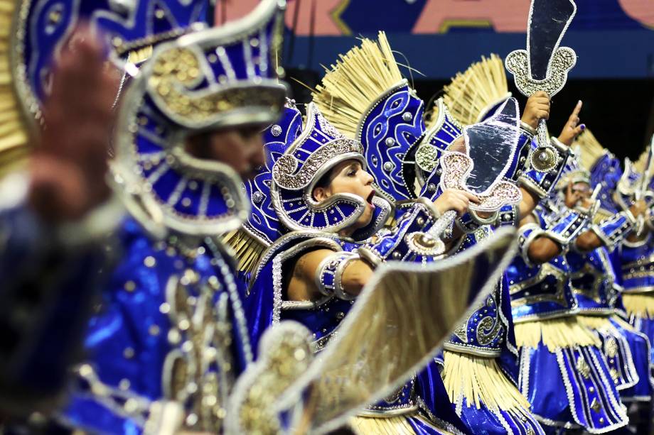 Desfile da escola de samba Vai-Vai, no Sambódromo do Anhembi, em São Paulo (SP) - 26/02/2017