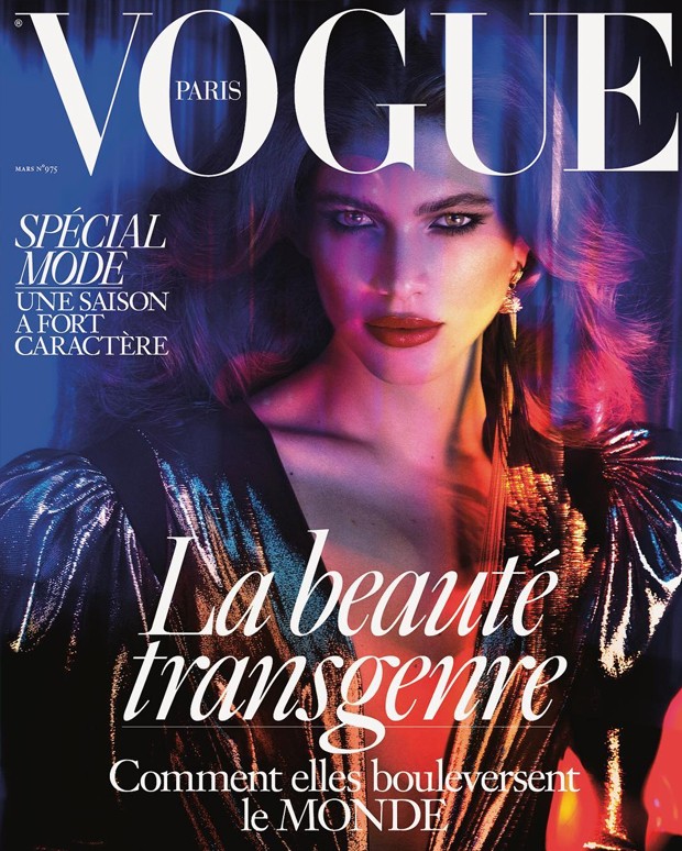 Valentina na capa da 'Vogue' Paris