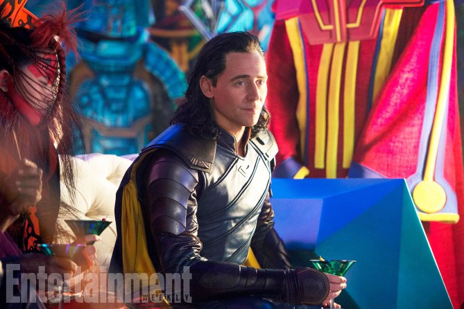 Tom Hiddleston (Loki) em 'Thor: Ragnarok'