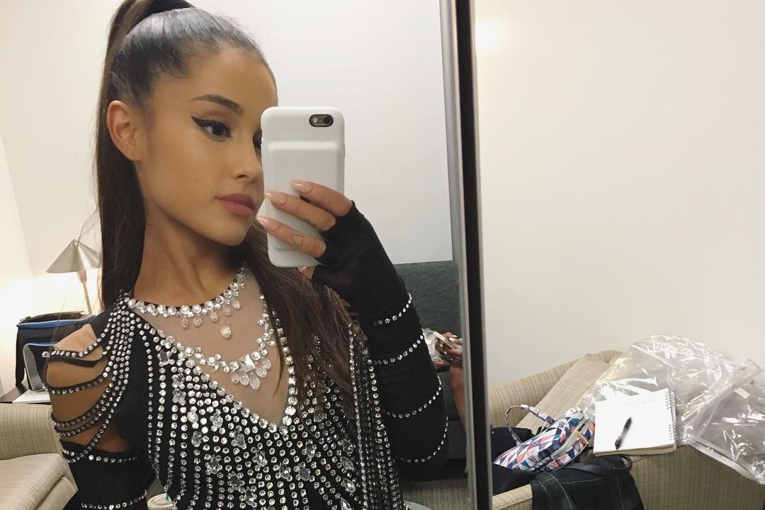 A cantora Ariana Grande