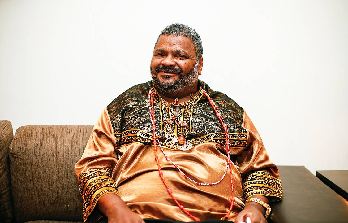 O sambista Arlindo Cruz na festa da 14ª edição do Troféu Raça Negra - 21/11/2016