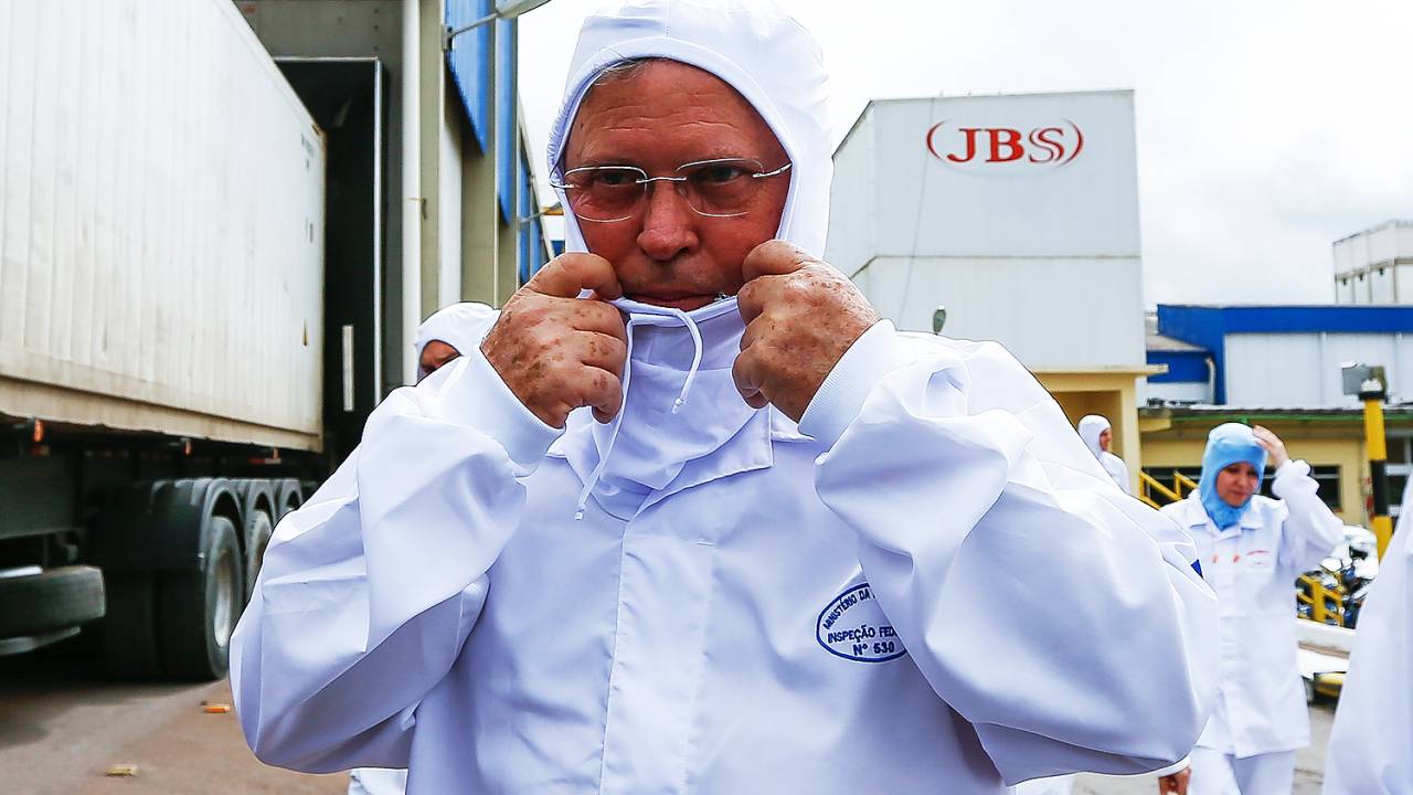 O ministro da Agricultura, Blairo Maggi
