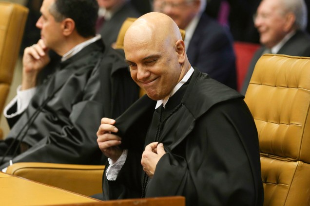 Alexandre de Moraes é empossado no cargo de ministro do Supremo Tribunal Federal