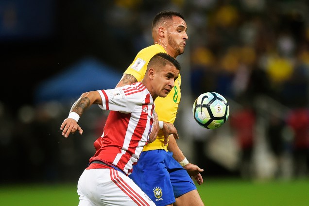 Partida entre Brasil e Paraguai válida pela 14ª rodada das Eliminatórias da Copa do Mundo Rússia 2018, na Arena Itaquera, em São Paulo - 28/03/2017