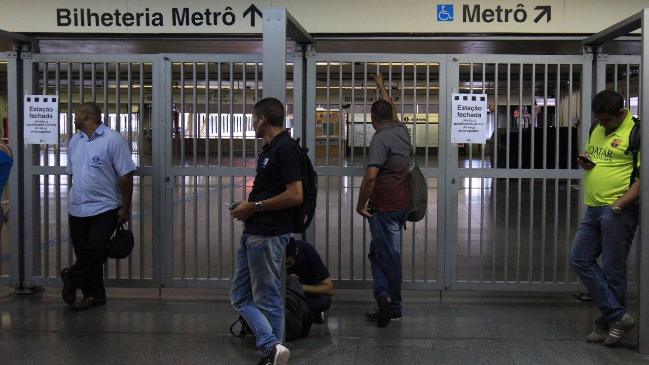 Greve 01/08: Metrô e CPTM - Paralisação