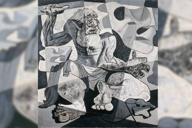 "O Pranto de Jeremias" por Cândido Portinari "O Pranto de Jeremias" por Cândido Portinari