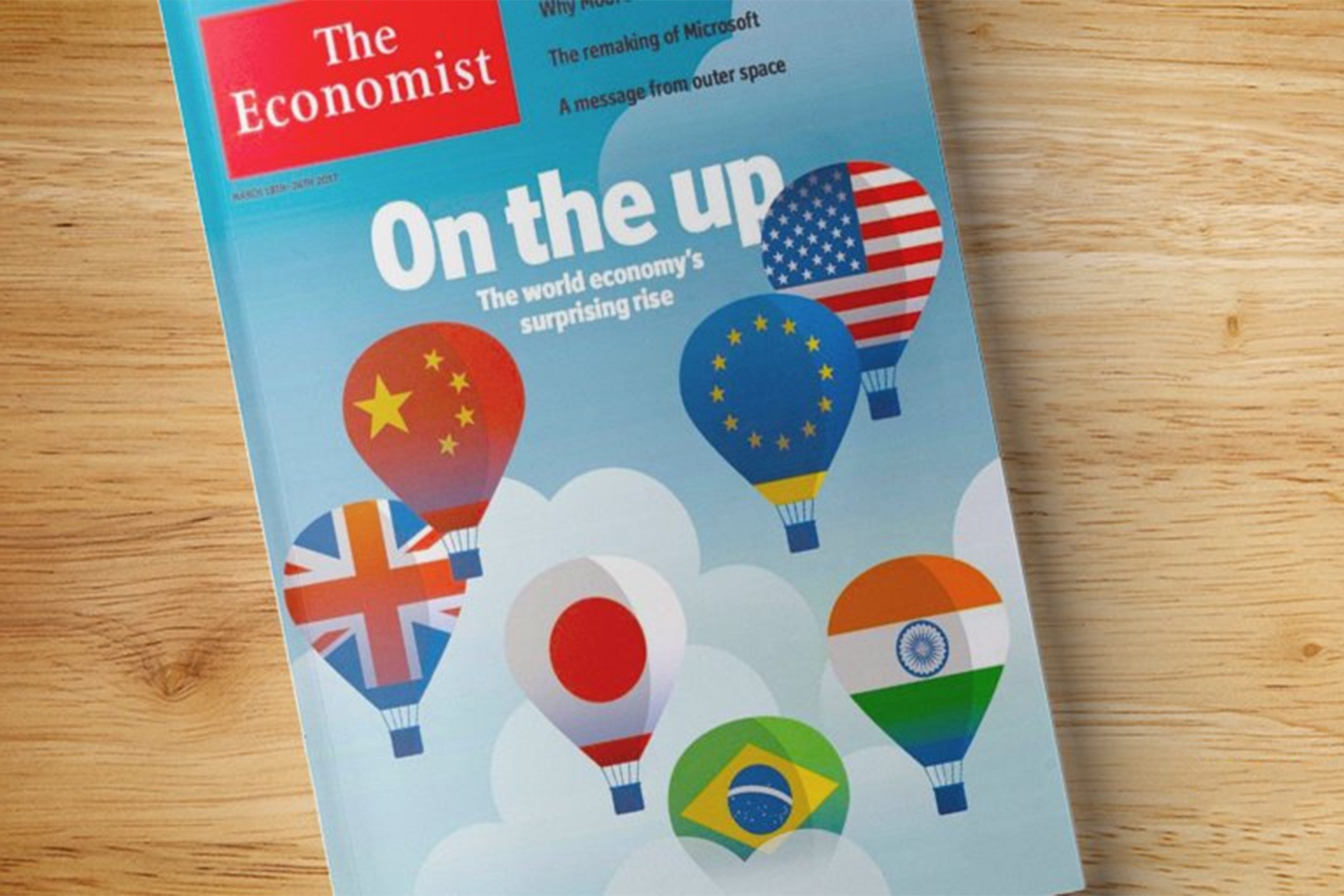 Capa da ‘Economist’ põe Brasil entre economias em ascensão VEJA