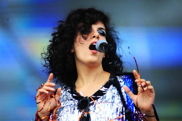 A cantora Céu durante o segundo dia do Festival Lollapalooza 2017 no autódromo de Interlagos, em São Paulo A cantora Céu durante o segundo dia do Festival Lollapalooza 2017 no autódromo de Interlagos, em São Paulo