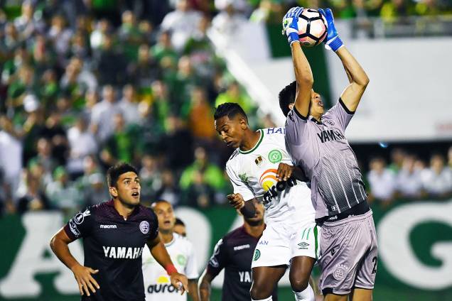Partida entre Chapecoense e Lanús ARG, válida pela Copa Libertadores da América 2017, no Estádio Arena Condá em Chapecó (SC) - 16/03/2017 Partida entre Chapecoense e Lanús ARG, válida pela Copa Libertadores da América 2017, no Estádio Arena Condá em Chapecó (SC) - 16/03/2017