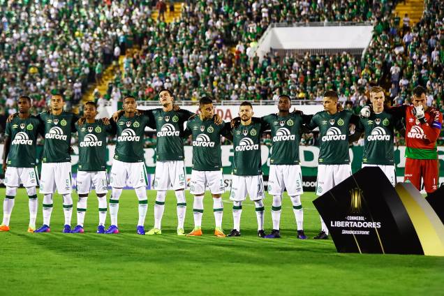 Partida entre Chapecoense SC e Lanús ARG, válida pela Copa Libertadores da América 2017, no Estádio Arena Condá em Chapecó (SC) - 16/03/2017 Partida entre Chapecoense SC e Lanús ARG, válida pela Copa Libertadores da América 2017, no Estádio Arena Condá em Chapecó (SC) - 16/03/2017