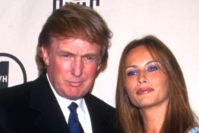 Donald Trump e Melania em 1999