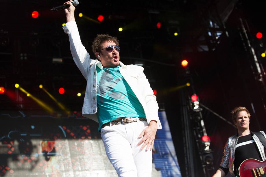 Duran Duran se apresenta na sexta edição do festival Lollapalooza, no Autódromo de Interlagos, em São Paulo