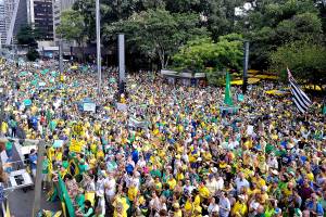 Manifestações organizadas pelo “Movimento Brasil Livre” (MBL) e “Vem Pra Rua”  na Avenida Paulista – 26/03/2017