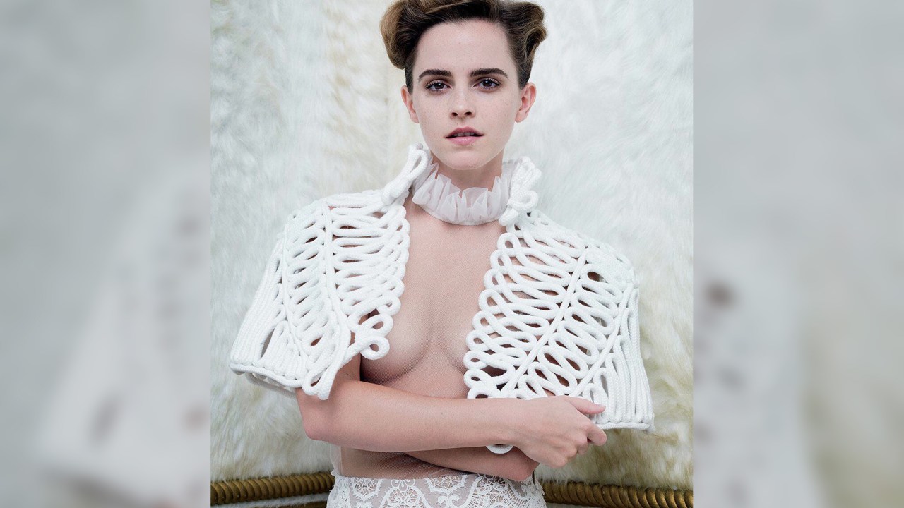 Emma Watson em ensaio para a Vanity Fair