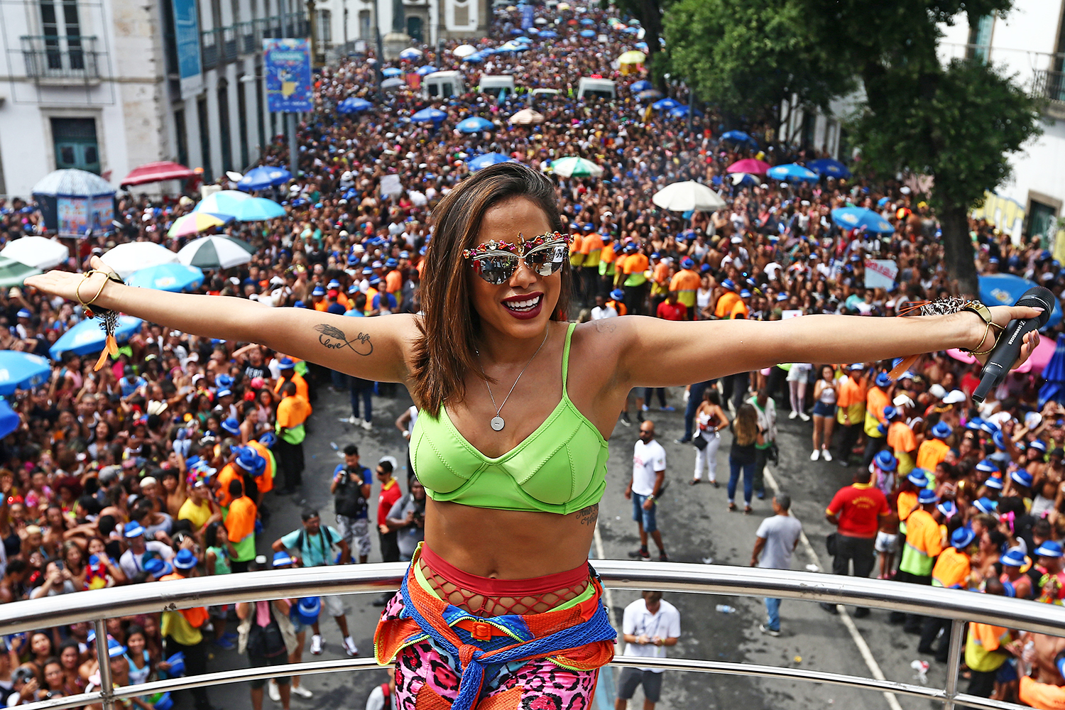 Carnaval é a arma do Rio Open
