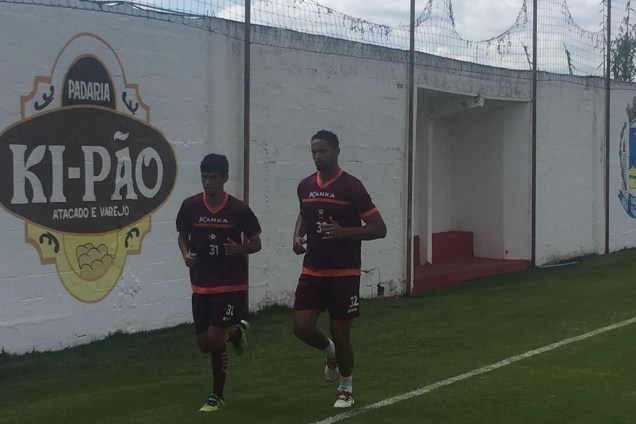 Goleiro Bruno tem seu primeiro dia de treinos no Boa Esporte Clube, em Varginha (MG)