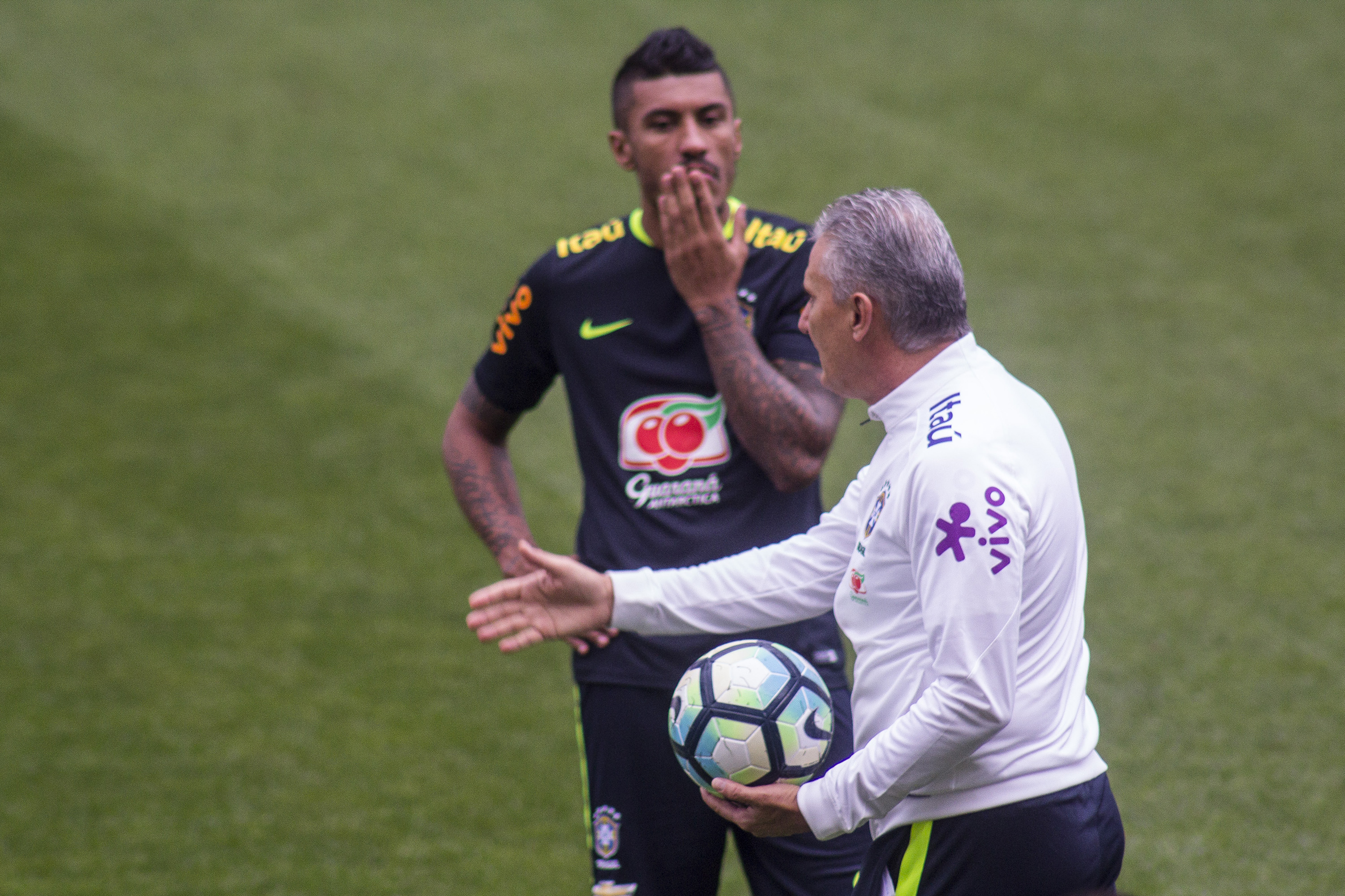 O técnico Tite da seleção brasileira