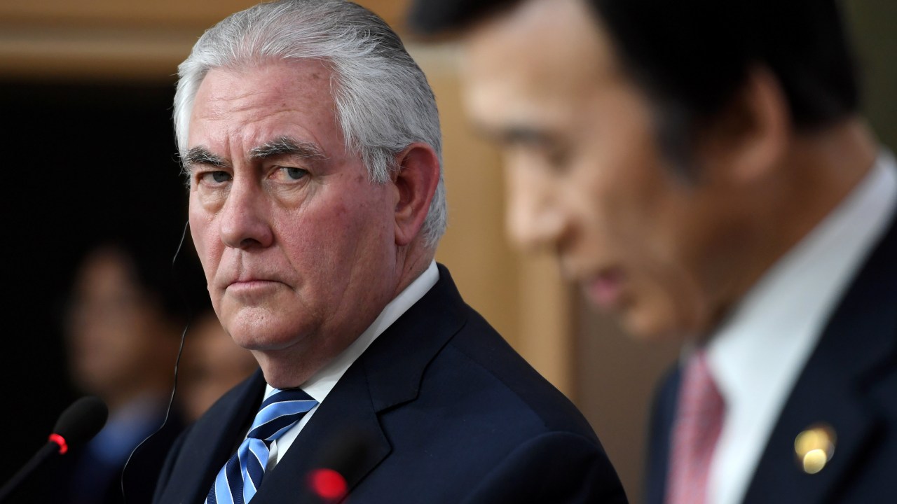 EUA considera ação militar contra Coreia do Norte - Rex Tillerson