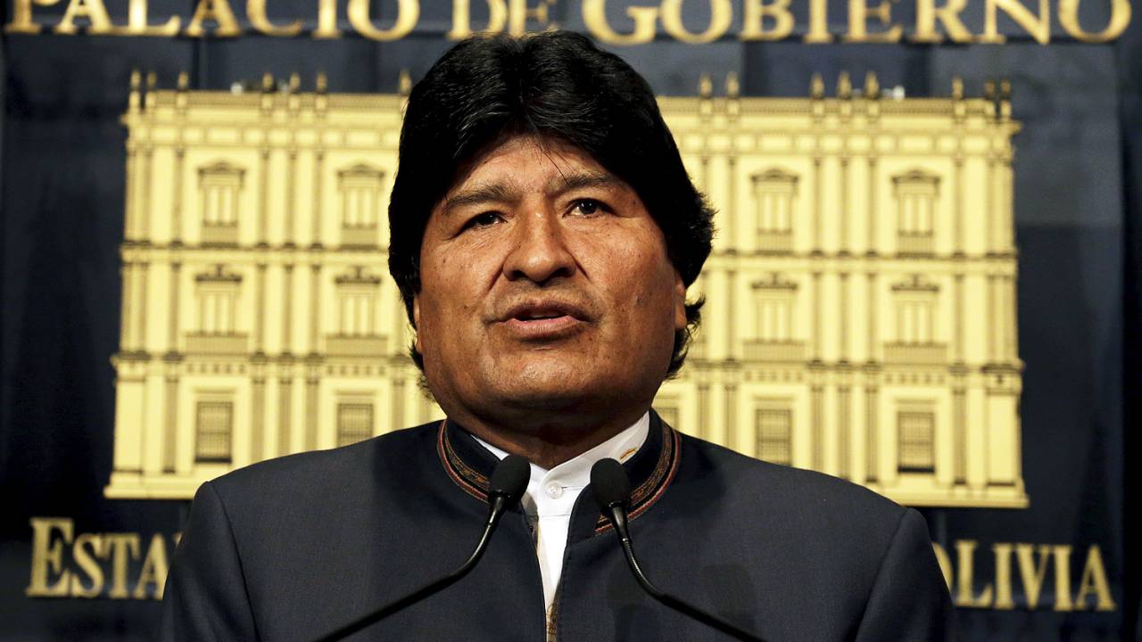 Presidente da Bolívia, Evo Morales