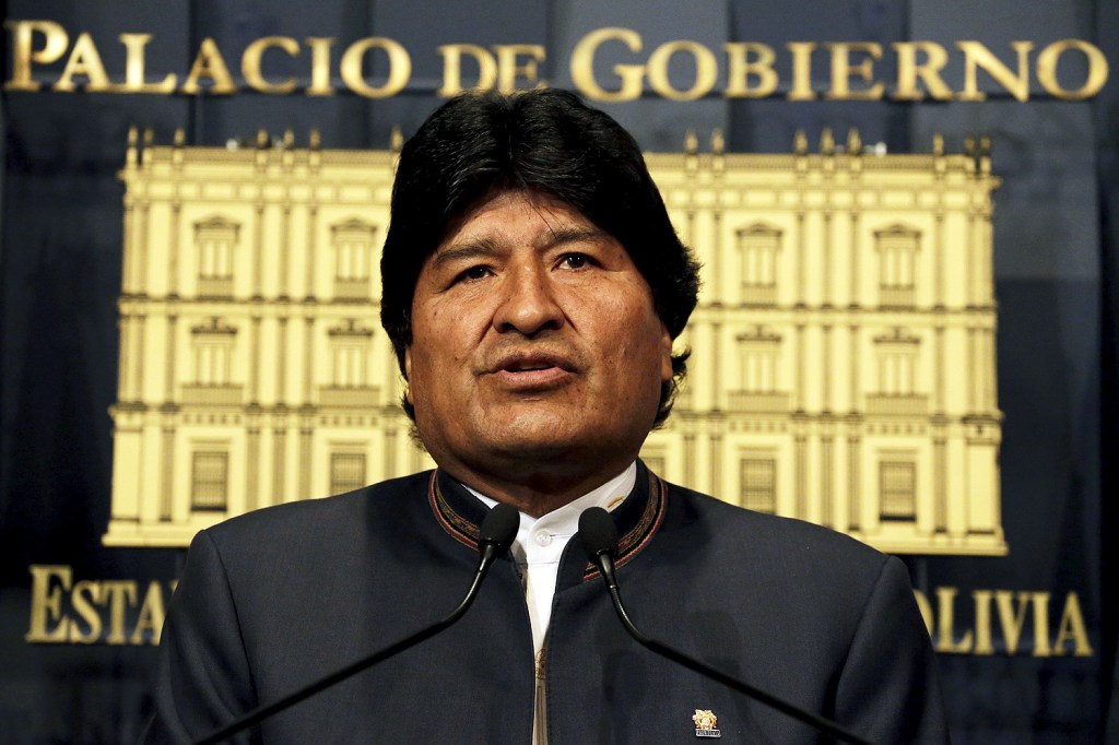 Presidente da Bolívia, Evo Morales
