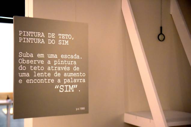 Exposição "Yoko Ono: O céu ainda é azul, você sabe...", no Instituto Tomie Ohtake Exposição "Yoko Ono: O céu ainda é azul, você sabe...", no Instituto Tomie Ohtake