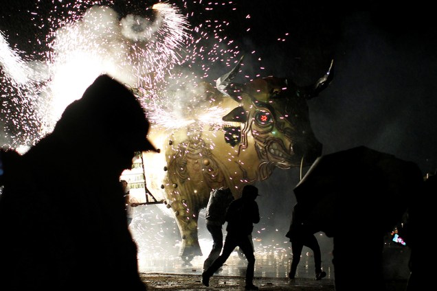 Pessoas comemoram o tradicional festival de San Juan de Diós, na Cidade do México