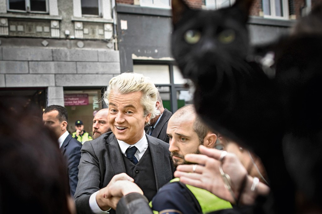 MURCHOU - Wilders em campanha: a comparação com Trump o atrapalhou na tentativa de ganhar votos dos holandeses