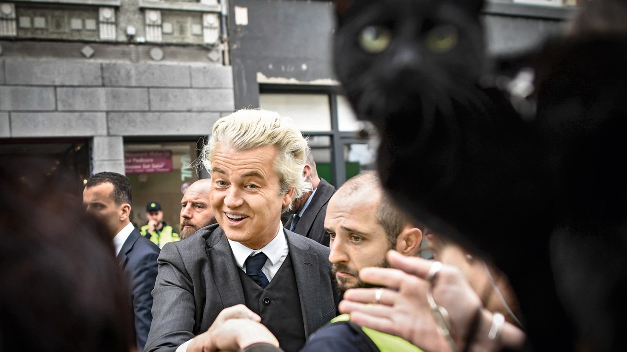 MURCHOU - Wilders em campanha: a comparação com Trump o atrapalhou na tentativa de ganhar votos dos holandeses