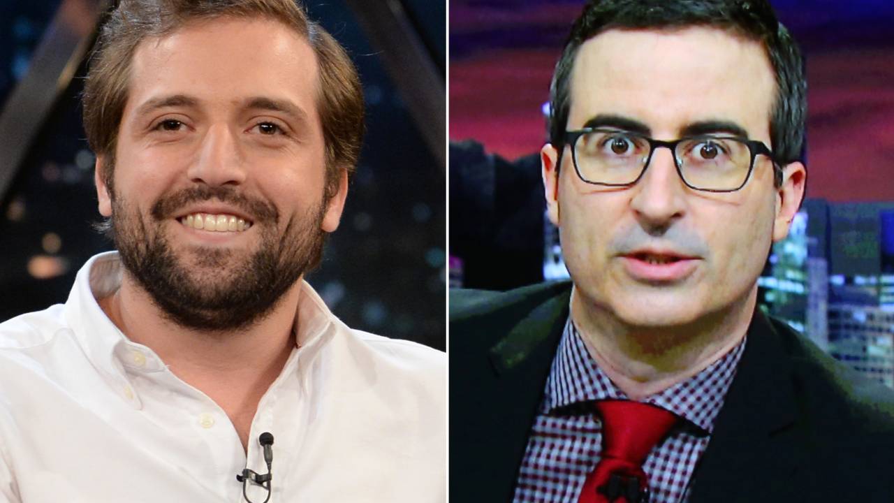 Gregorio Duvivier e John Oliver
