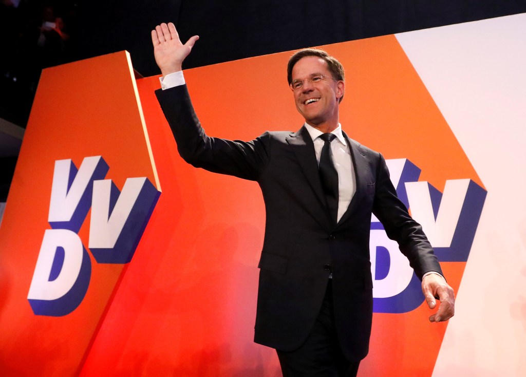 Eleição Holanda Mark Rutte